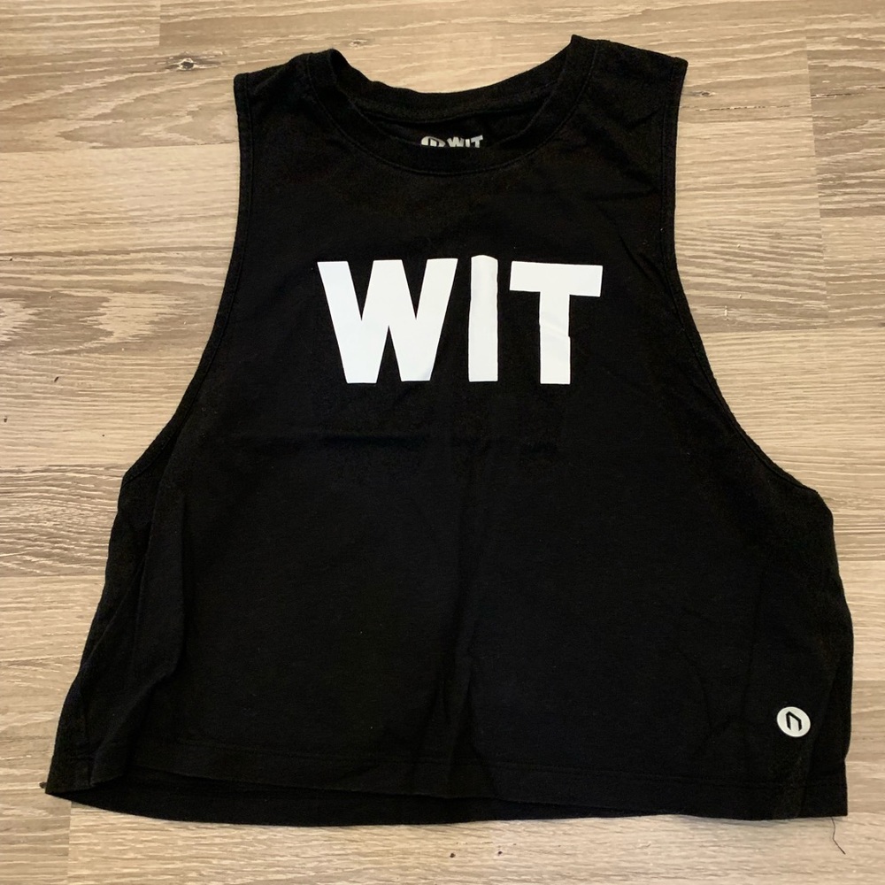 WIT Women’s Workout Muscle Tank Top